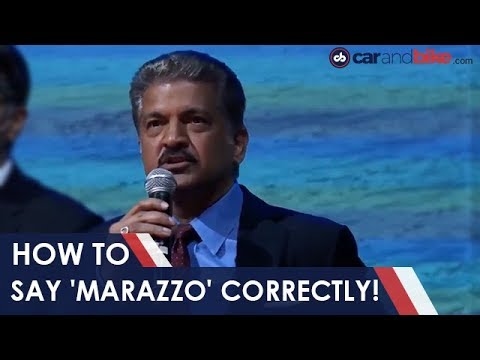 How To Say 'Marazzo' Correctly! | NDTV carandbike