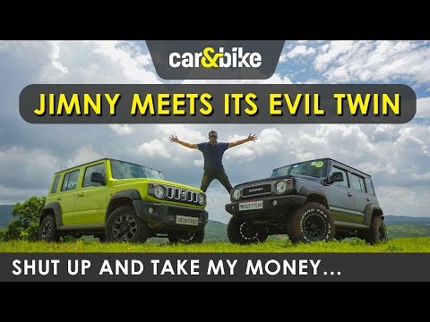 Maruti Suzuki Jimny Vs Modified Jimny: A day out with the Jimny and its evil twin! |Feature|OffRoad|