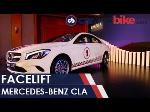 Mercedes-Benz CLA Facelift First Look - NDTV CarAndBike