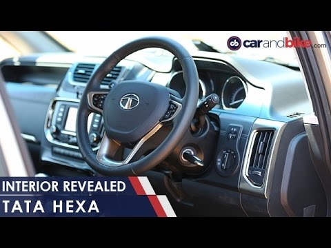 Tata Hexa Interiors, Space & Features Explained - NDTV CarAndBike