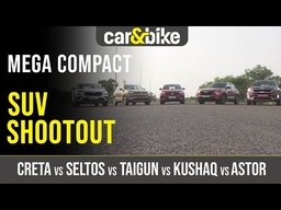 Hyundai Creta vs Kia Seltos vs VW Taigun vs Kushaq vs MG Astor I Mega Compact SUV Shootout