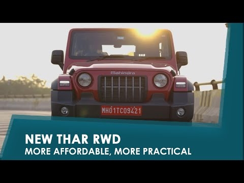 Sponsored: Mahindra Thar RWD: The Ideal Everyday SUV