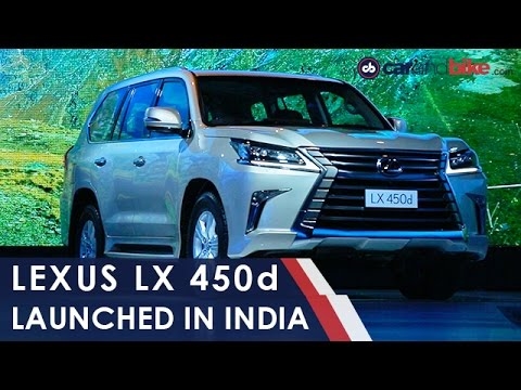 Lexus LX 450d India First Look - NDTV CarAndBike
