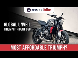 Triumph Trident 660 Unveiled | carandbike