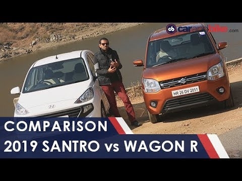 Maruti Suzuki Wagon R Vs Hyundai Santro |  Price, Specifications, Features, Mileage | carandbike