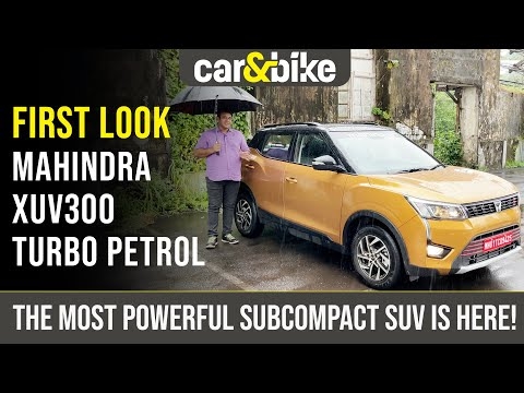 Mahindra XUV300 Turbo Petrol First Look