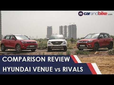 Hyundai Venue Takes On Maruti Suzuki Vitara Brezza and Mahindra XUV300