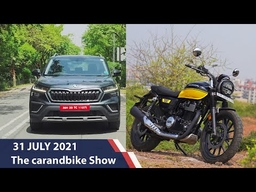 The carandbike Show - Episode 893 | Honda CB350RS Review | Skoda Kushaq 1.0 TSI Review