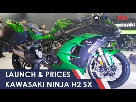 Kawasaki Ninja H2 SX Launched In India | #AutoExpo2018