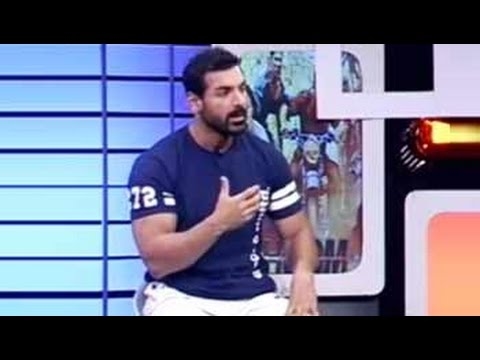 Catch John Abraham talk about his biggest obsession