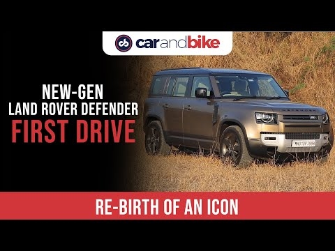 New-Gen 2021 Land Rover Defender First Drive Review | Luxury SUV | Land Rover | carandbike