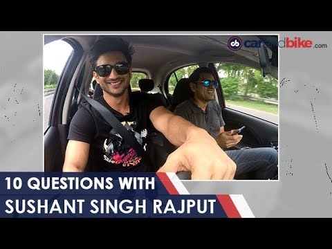 Rapid Fire Drive With Sushant Singh Rajput | NDTV CarAndBike