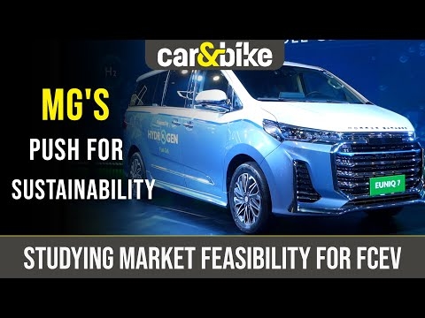 MG Euniq 7 FCEV Showcased