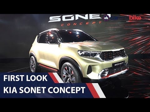 Kia Sonet Subcompact SUV Concept First Look | carandbike