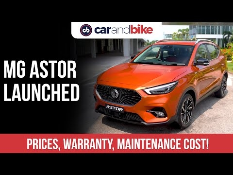New MG Astor Launched in India | Astor Prices, Variants, Specs, Features & Much More