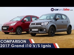 Hyundai Grand i10 Vs Maruti Suzuki Ignis - NDTV CarAndBike