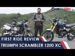 Triumph Scrambler 1200 First Ride Review | NDTV carandbike