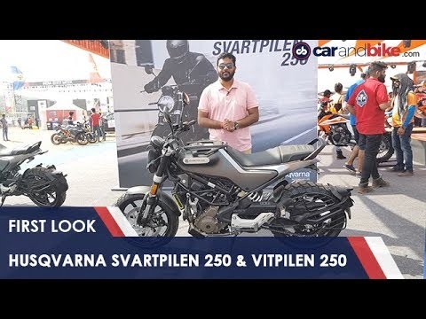 Husqvarna Svartpilen 250 & Vitpilen 250 First Look | carandbike