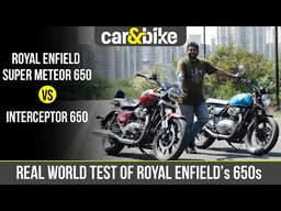 Comparison: Royal Enfield Super Meteor 650 vs Interceptor 650