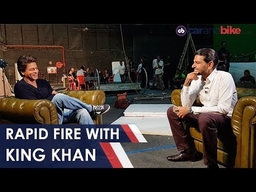 Rapid Fire With SRK | NDTV carandbike