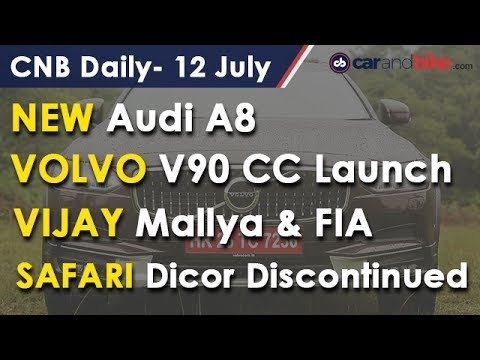 New Audi A8 Unveiled | Volvo V90 Cross Country Launched in India | NDTV CarAndBike