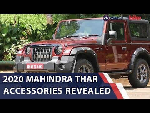 Exclusive: 2020 Mahindra Thar Customisation Options