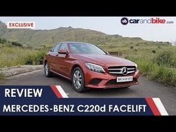 Exclusive: Mercedes-Benz C220d Facelift Review | NDTV carandbike