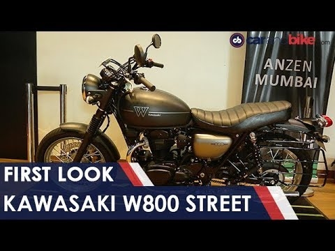 Kawaski W800 Street First Look