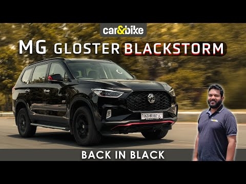 MG Gloster Blackstorm Review