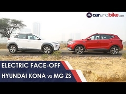 Hyundai Kona Electric Vs MG ZS EV | 2020 | Price | Features | Specifications | carandbike