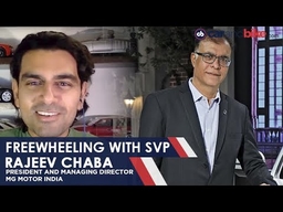Freewheeling with SVP: Live with Rajeev Chaba, MG Motor India | carandbike