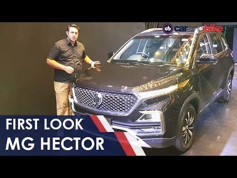 First Look: MG Hector | NDTV carandbike