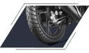 Wider Rear Tyre