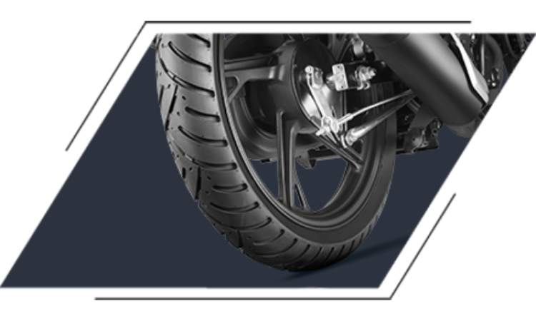 Wider Rear Tyre