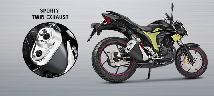 Sporty Twin Exhaust