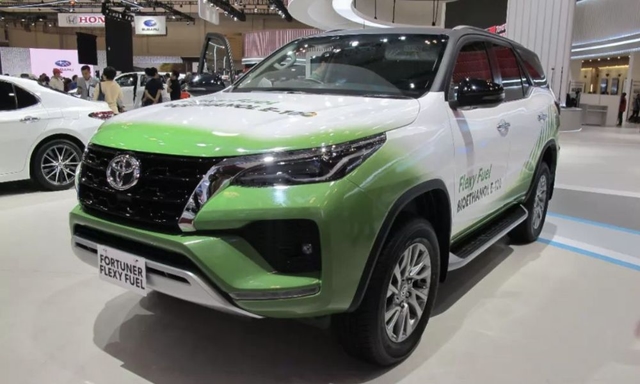 Toyota Fortuner Flex-Fuel Unveiled With 100% Bioethanol Engine