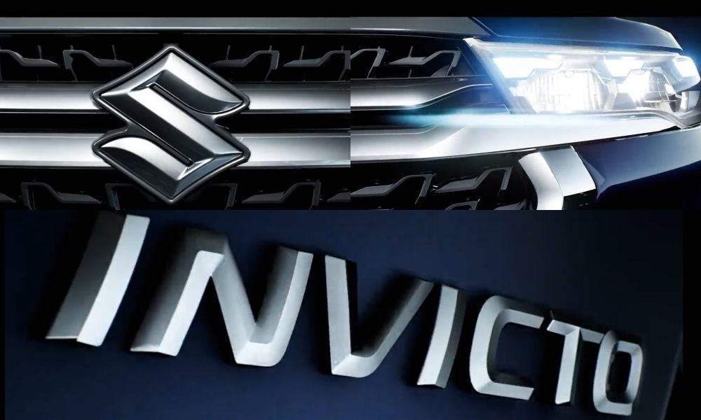 Maruti Suzuki Invicto Teased Ahead Of Launch; New Design Details Revealed