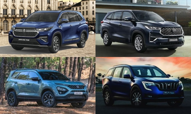 Maruti Suzuki Invicto vs Toyota Innova Hycross vs Tata Safari vs Mahindra XUV700: Price Comparison