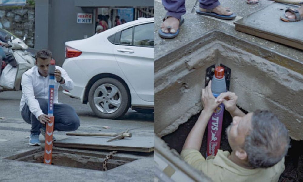 TVS' New Safety Device Will Alert Riders, Pedestrians About Open Manholes In The Monsoon