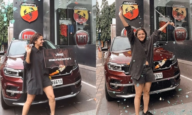 Actor Wamiqa Gabbi Brings Home A Jeep Meridian