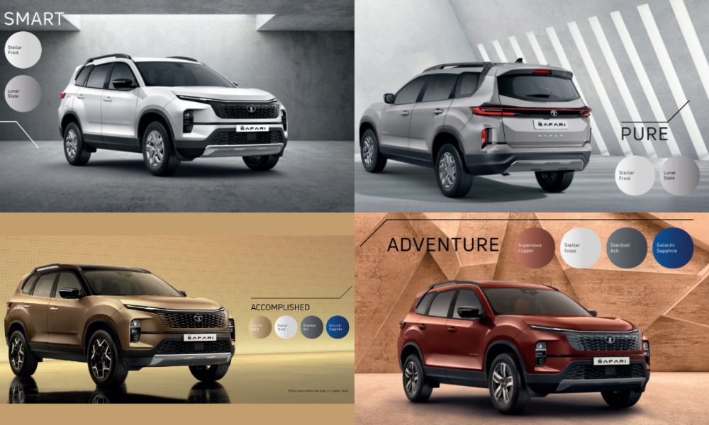 Tata Safari Facelift: Variants Explained 