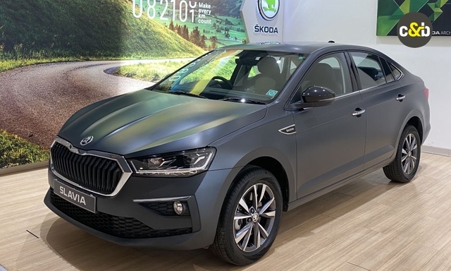 Skoda Slavia Matte Edition First Look: In Photos