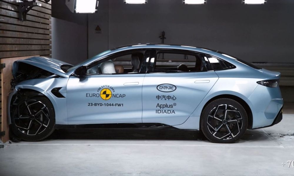 BYD Seal Secures 5-Star Rating In Euro NCAP Crash Test
