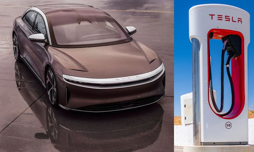 Lucid To Adopt Tesla’s North American Charging Standard From 2025