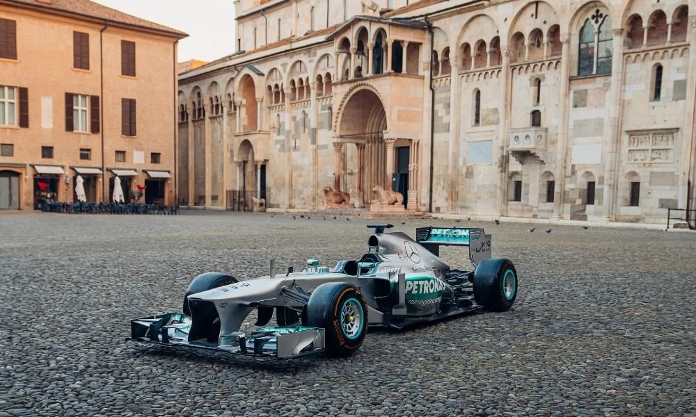 Lewis Hamilton's 2013 Mercedes F1 Car Auctioned For $18.8 Million