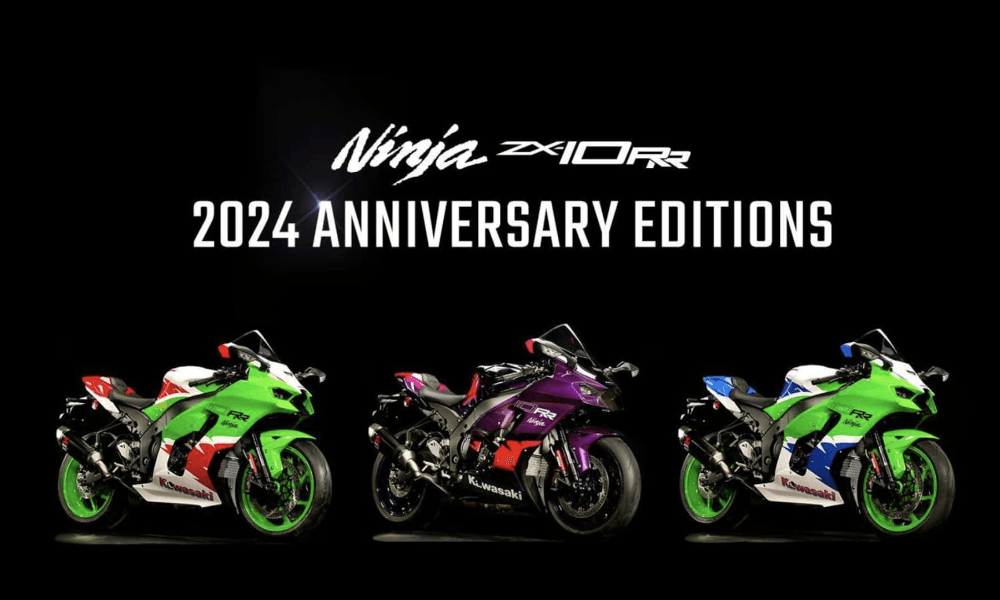 Kawasaki Unveils Ninja ZX-10RR 40th Anniversary Edition