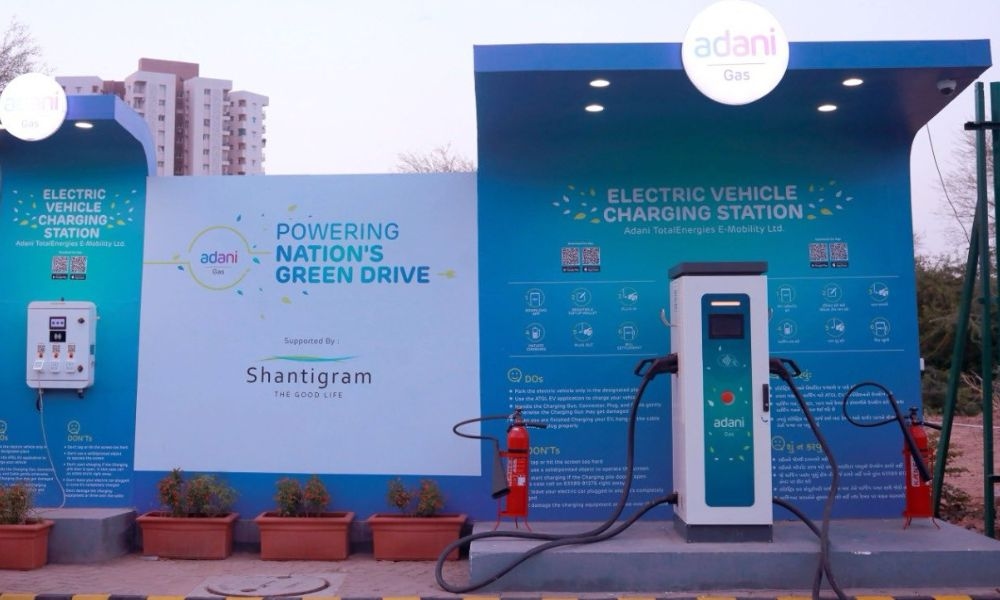 Adani Total Gas Aims To Install 75,000 EV Charging Stations By 2030
