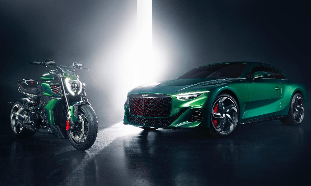 Bentley, Ducati Unveil Special Edition Diavel