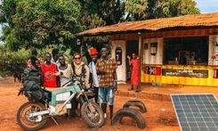 Sinje Gottwald Becomes First Person To Ride Across Africa On An Electric Motorcycle