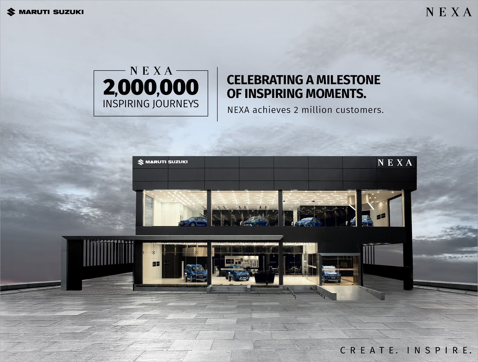 Maruti Suzuki Nexa Cumulative Sales Cross 20 Lakh Milestone 